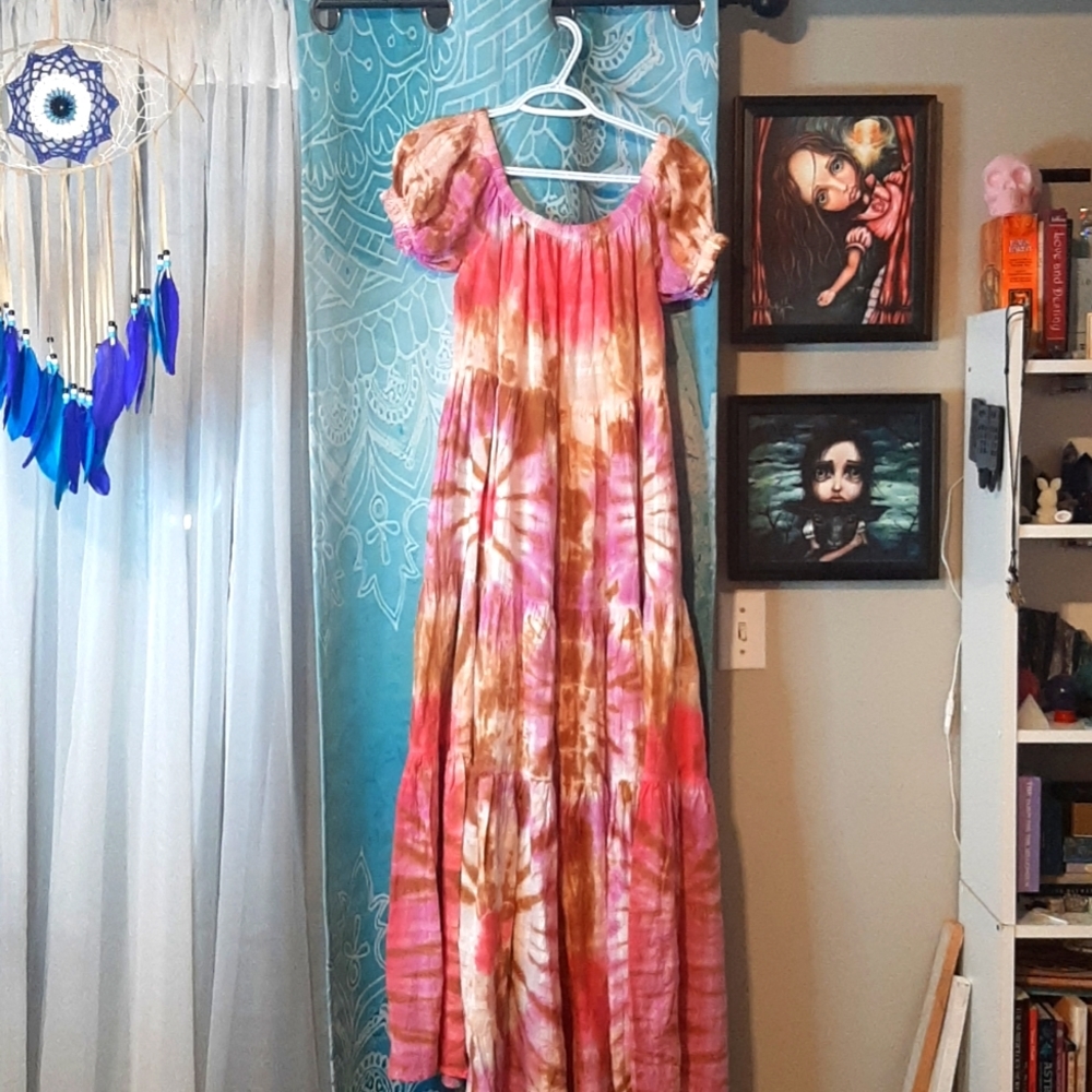 Young fabulous and broke  tie dye dress